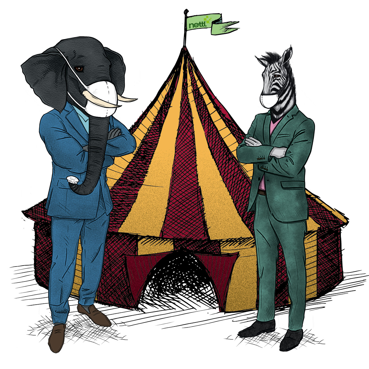 CIRCUS AND MASKS CIRCUS AND MASKS
