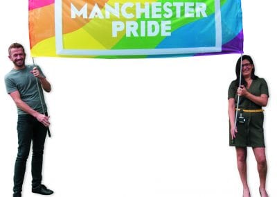 Pride Banner Cutout