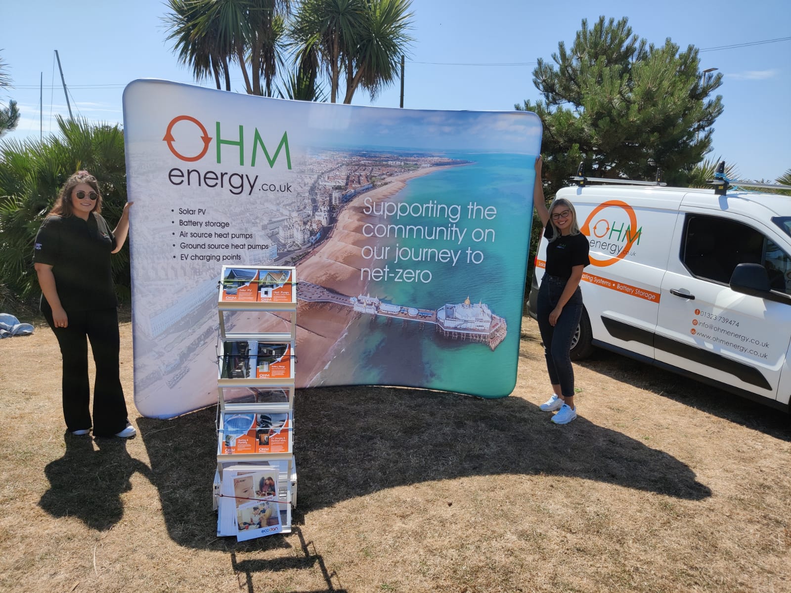OHM Energy Livery And Banners Hailsham Creative